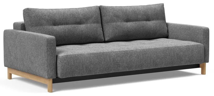 Сив разтегателен диван 232 cm Pyxis - Innovation