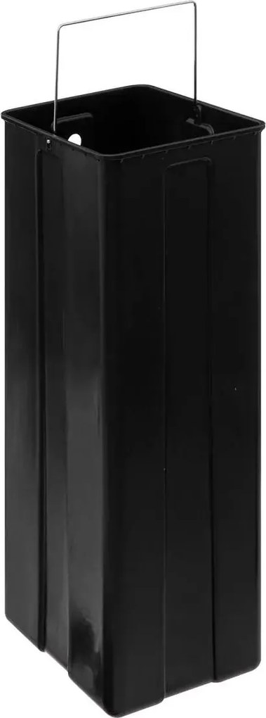 Кош за рециклиране 5five Ariane, Метал, 2x30 L - Черен