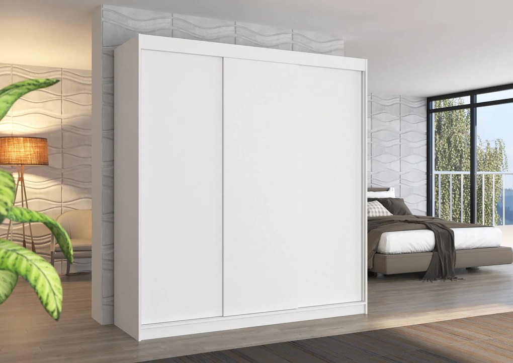 Гардероб Stalion 200 Sliding-White