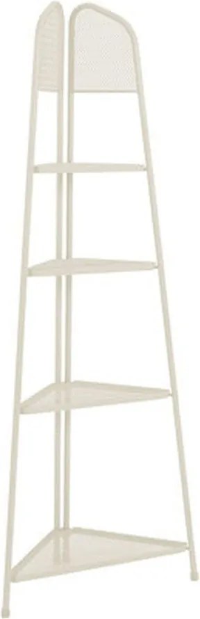 Светлобежов метален ъглов рафт за балкон, височина 180 см MWH - Garden Pleasure