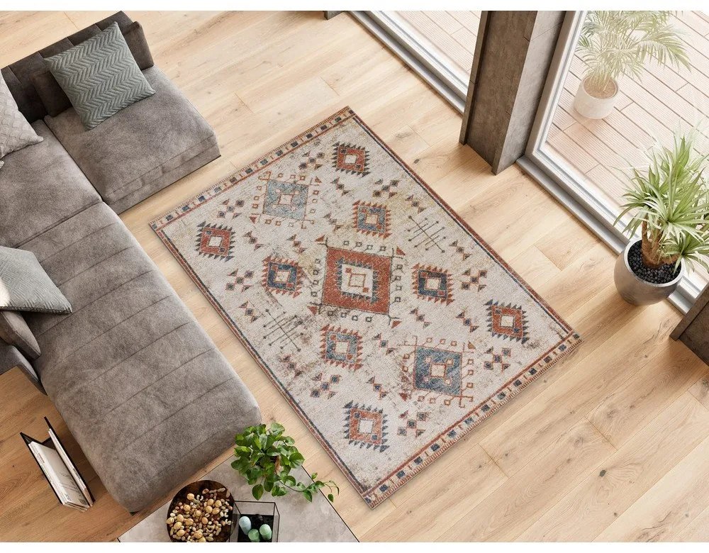 Килим в тухлен цвят 80x150 cm Parma – Universal