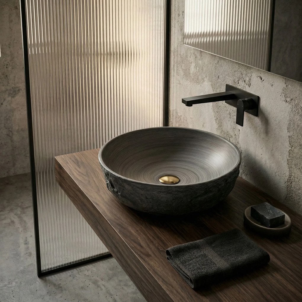 Умивалник за плот Rea Babilon Silver