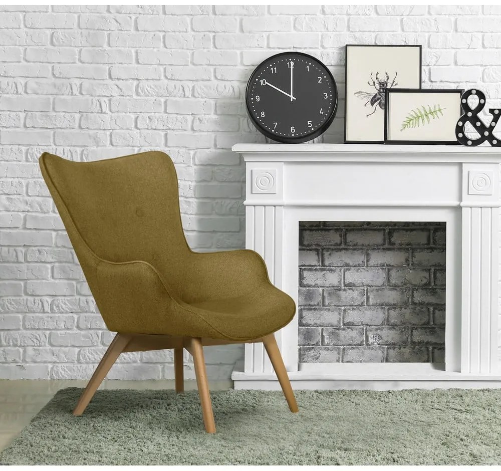 Зелено кресло Niko – Ropez