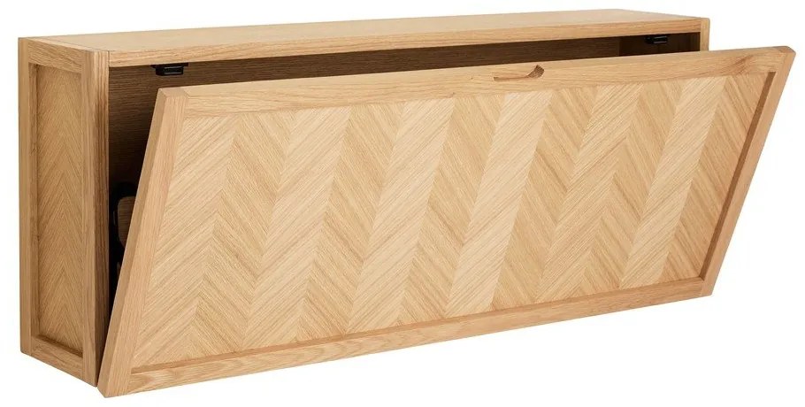 Етажерка за обувки с панти, изработена от дъбова дървесина Herringbone - Hübsch