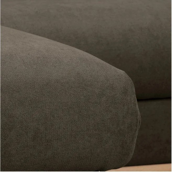 Кафяв ъглов диван (ляв ъгъл) Beata - Ropez