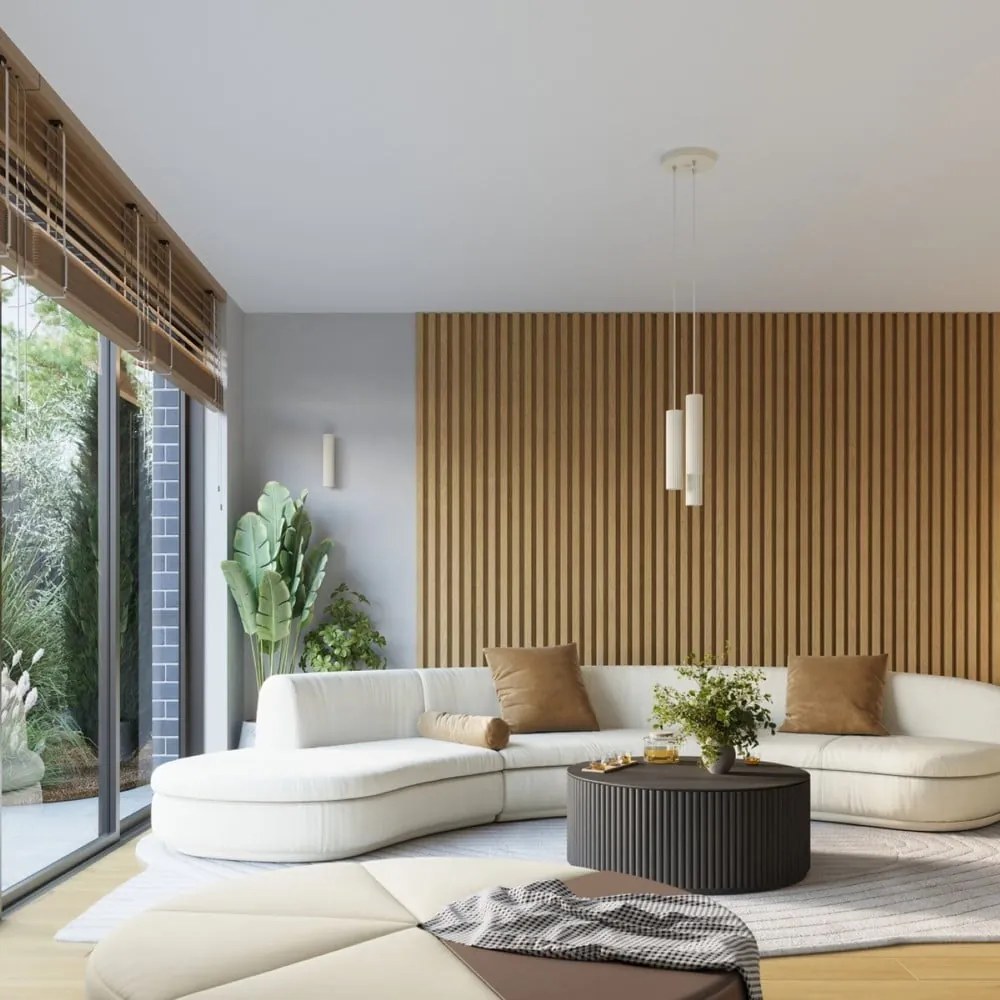 Кремава стенна лампа Gleam – Sollux