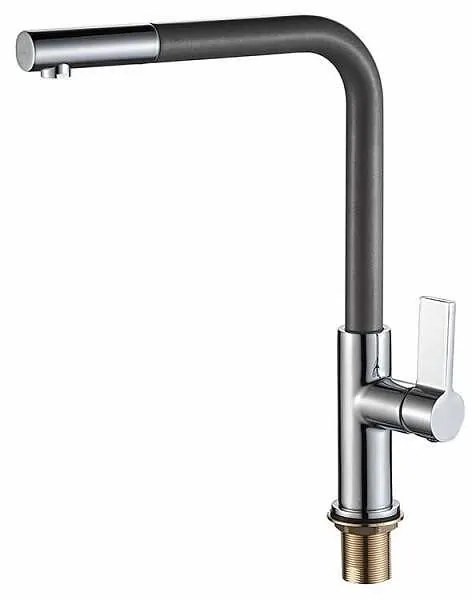 Стоящ смесител за кухня, Inter Ceramic, ICF 718650 GREY