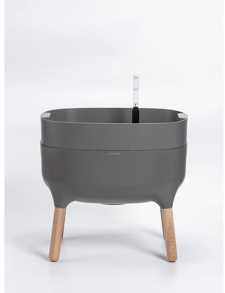 Пластмасов самонапояващ се съд за отглеждане на растения Urbalive – Plastia