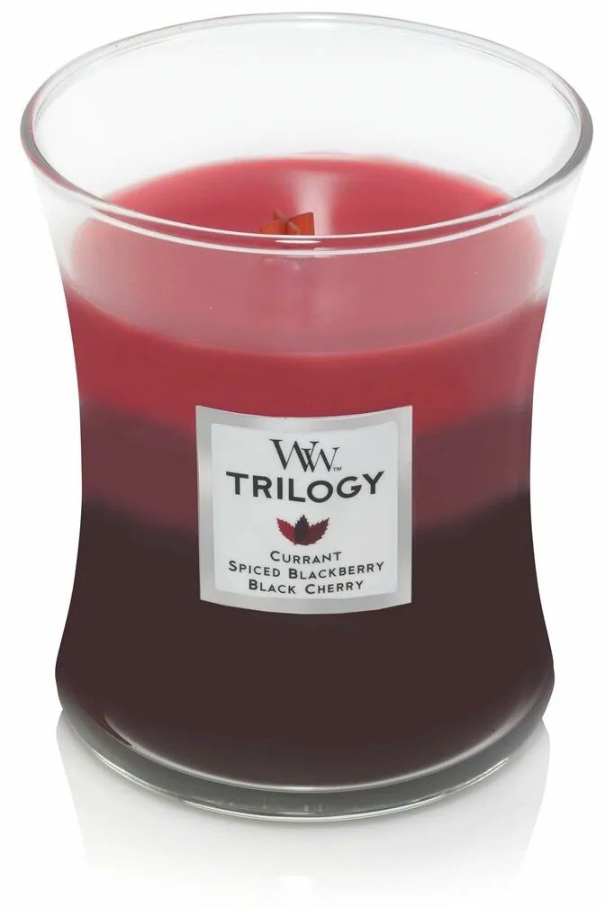 Ароматизирана Свещ Woodwick Black Cherry 275 g