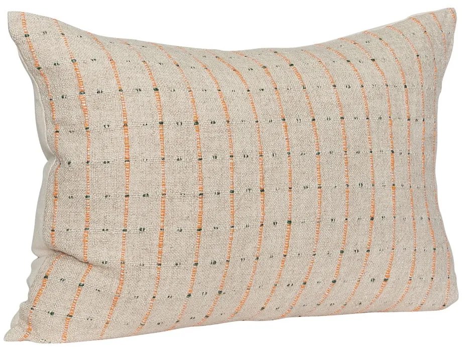Декоративна възглавница със смес от лен 40x60 cm Rhythmic – Hübsch