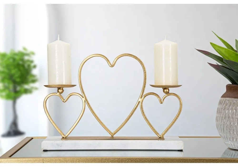 Свещник в златно и бяло - Mauro Ferretti