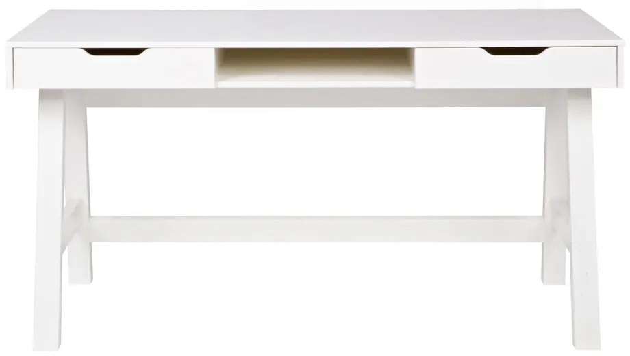 Бяло бюро Nikki - WOOOD