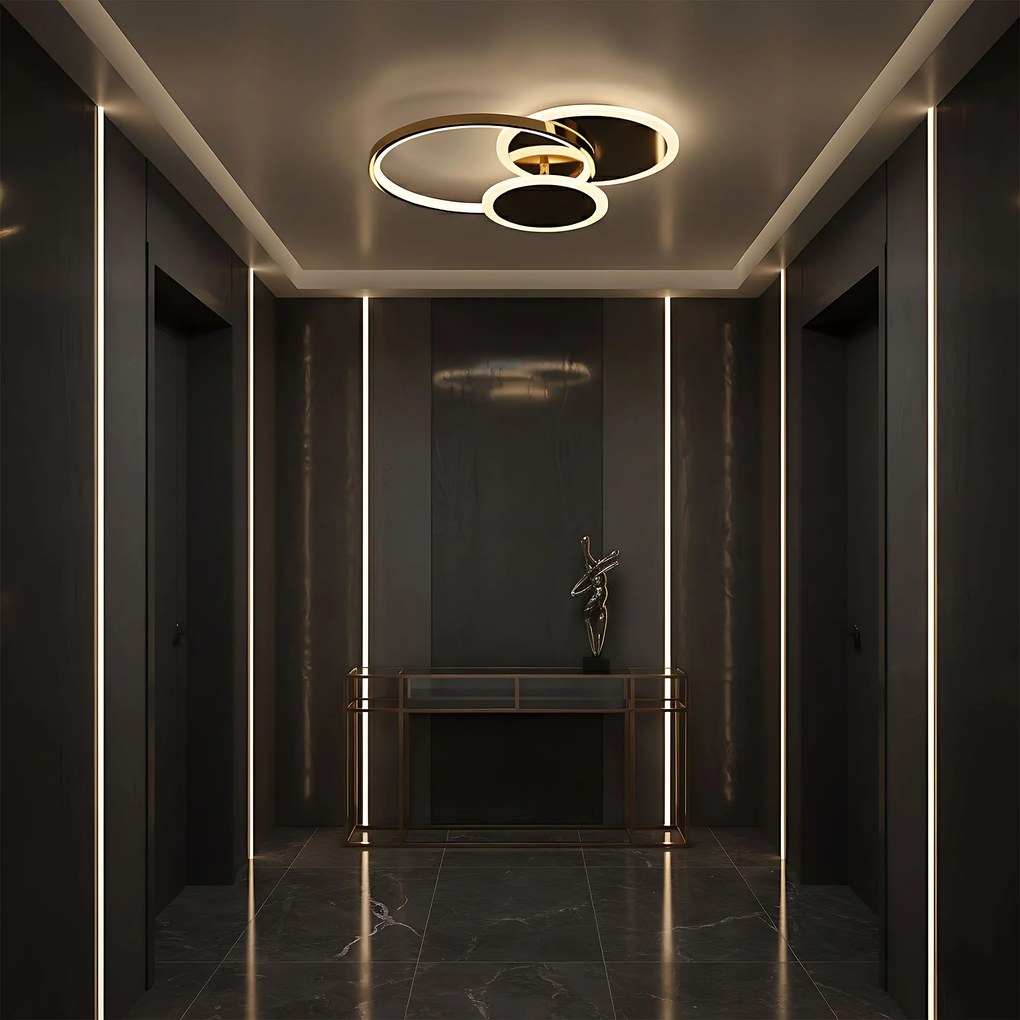 Плафон APP1710-C Gold LED