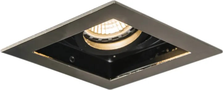 Интелигентен вграден прожектор стомана, включващ Wifi GU10 източник на светлина - Carree