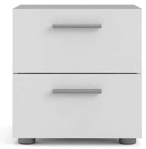 Бяло нощно шкафче Pepe - Tvilum