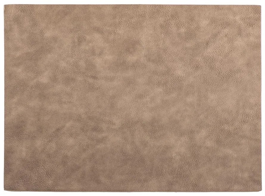 Кафява подложка от изкуствена кожа Правоъгълник, 33 x 45 cm Troja - ZicZac