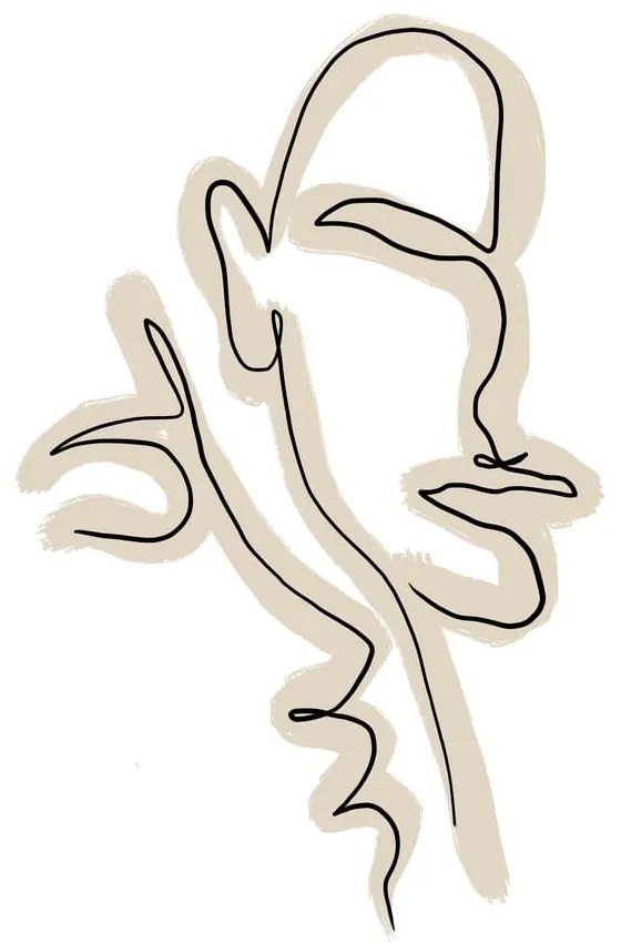 Постер 29x41 cm Nude Faces – Veronika Boulová