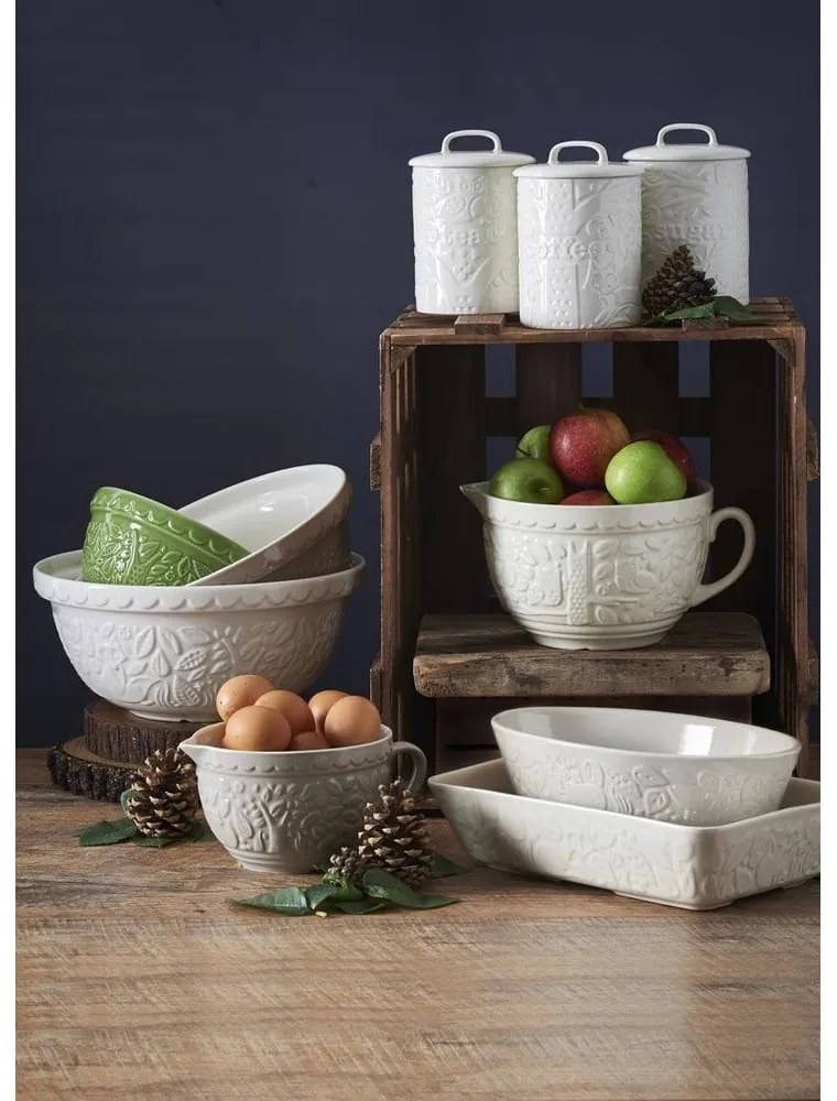 Бяла глинена купа ø 20 cm In the Forest – Mason Cash