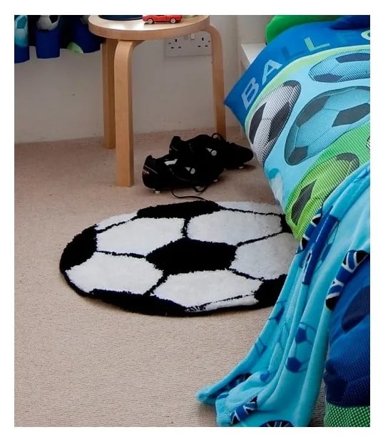 Детско килимче във формата на футболна топка , ⌀ 66 cm It's a Goal - Catherine Lansfield