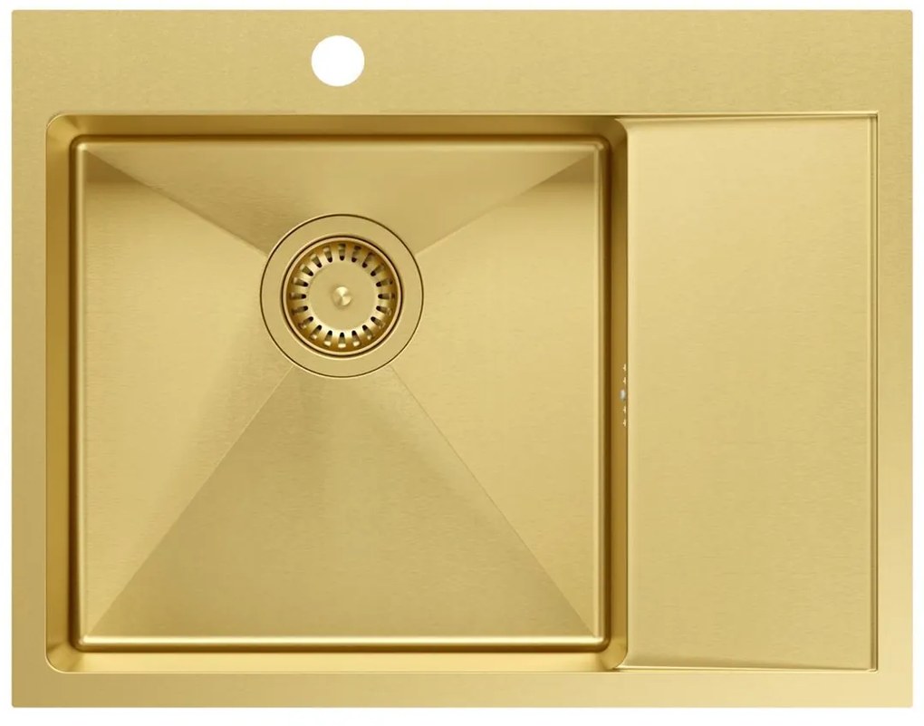 Стоманена мивка RUSSEL 116 Gold