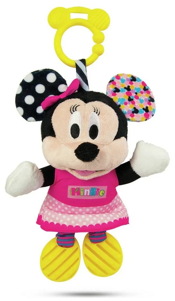 Дрънкалка Minnie Mouse 17164.4 Материя Залъгалка за Бебе 18 x 28 x 11 cm (18 x 28 x 11 cm)