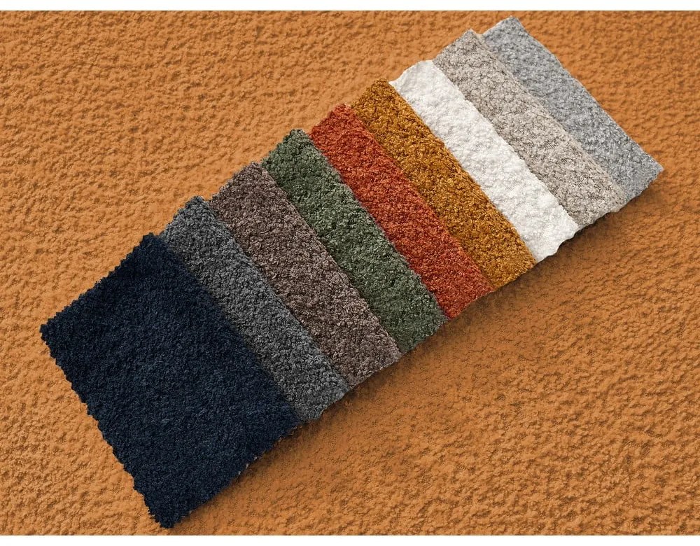 Кресло от прежда с примки от букле в цвят горчица Giorgia – Bobochic Paris