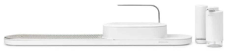 Бяла пластмасова стойка за препарати SinkStyle – Brabantia