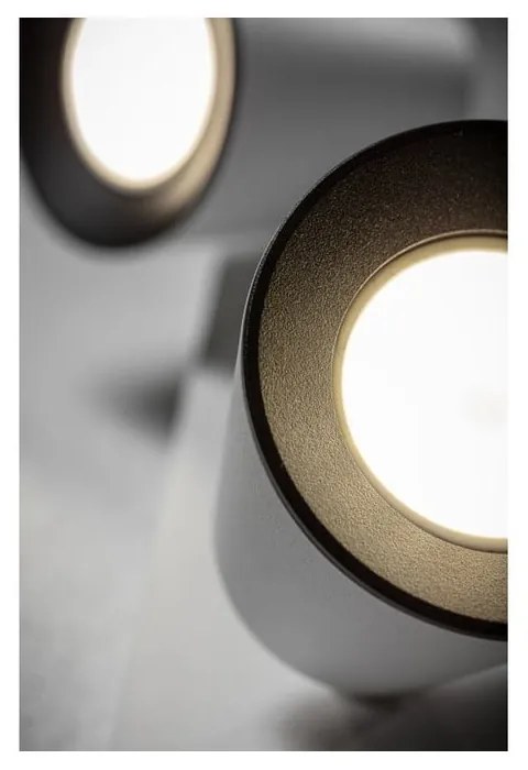 Бяло осветително тяло за таван с метален абажур 9x31 cm Elli – GTV