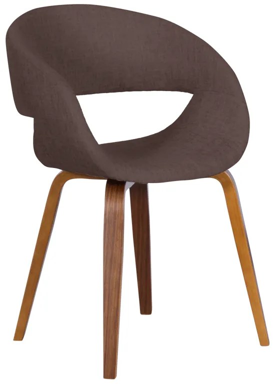 Трапезен стол Carmen 9975 - орех - кафяв