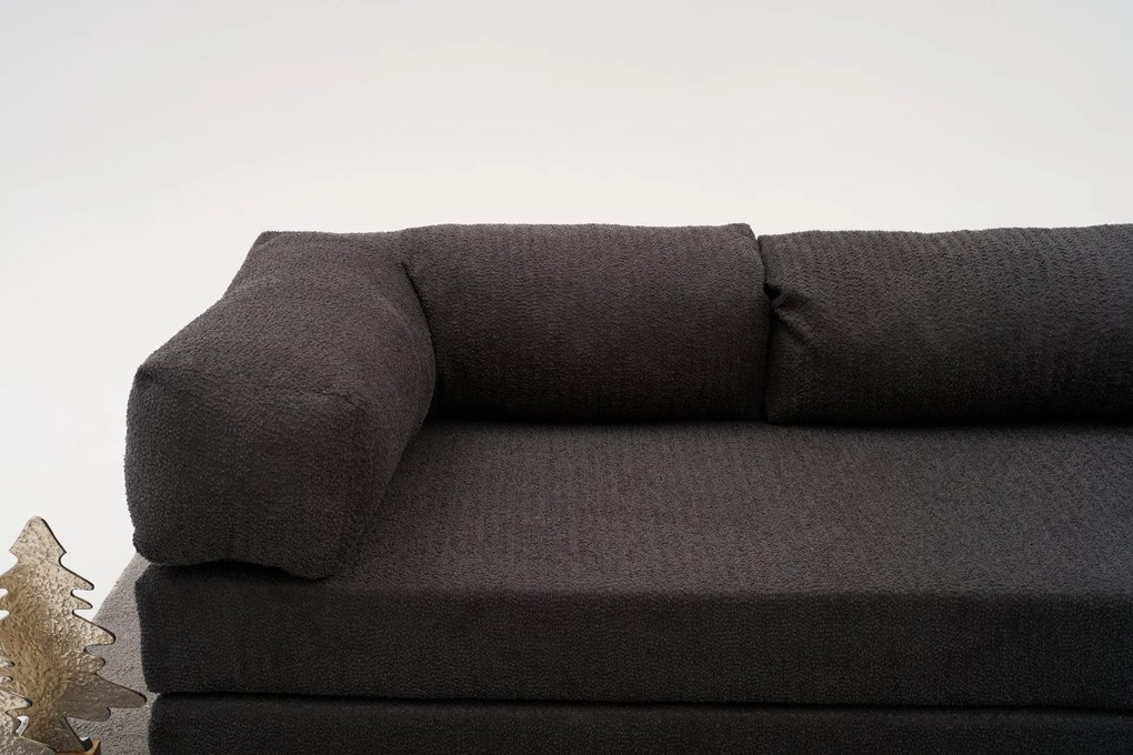 Ъглов диван Comfort, цвят Антрацит