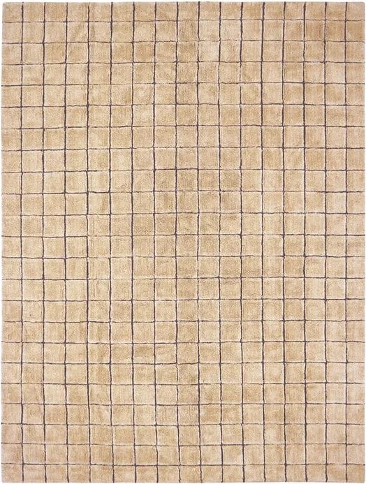 Ръчно изработен вълнен килим в кехлибарен цвят 170x240 cm Mosaic Amber – Lorena Canals