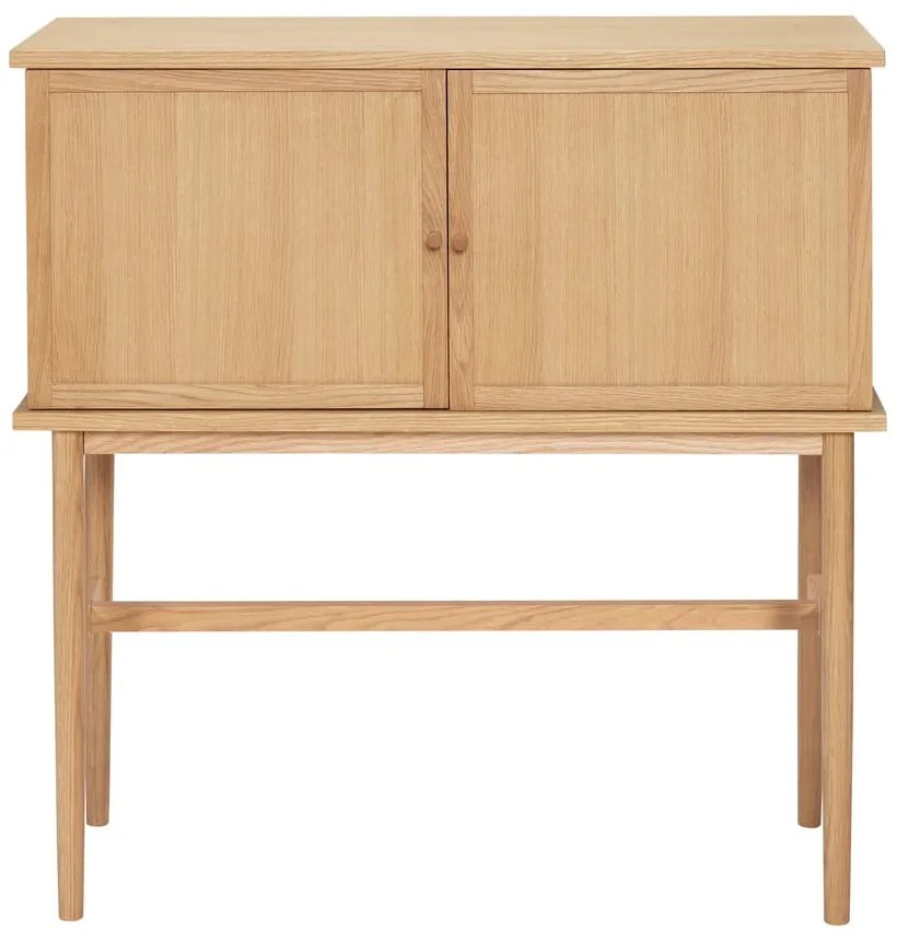 Шкафче от декор от дъб в естествен цвят 90x90 cm Dash – Hübsch