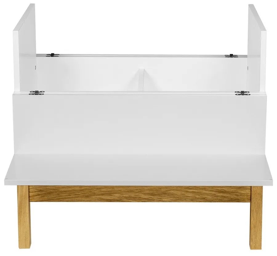 Шкаф за вино в бял/естествен цвят 75x70 cm Grande - Woodman