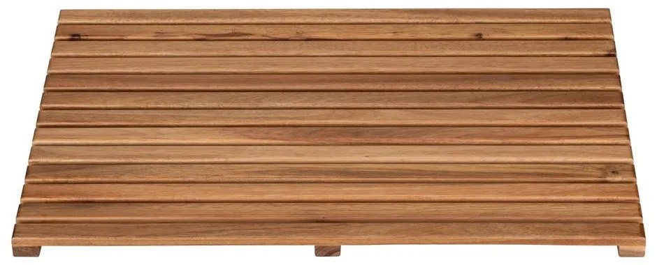 Дървена постелка за баня в естествен цвят 40x60 cm Acacia - Wenko