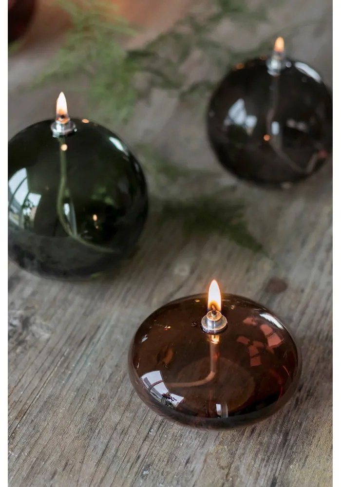 Стъклена маслена лампа (височина 10 cm) Aura – Mette Ditmer Denmark