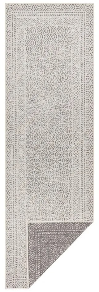 Сив и бял бягащ пътеводител на открито Берлин, 80 x 250 cm - Ragami