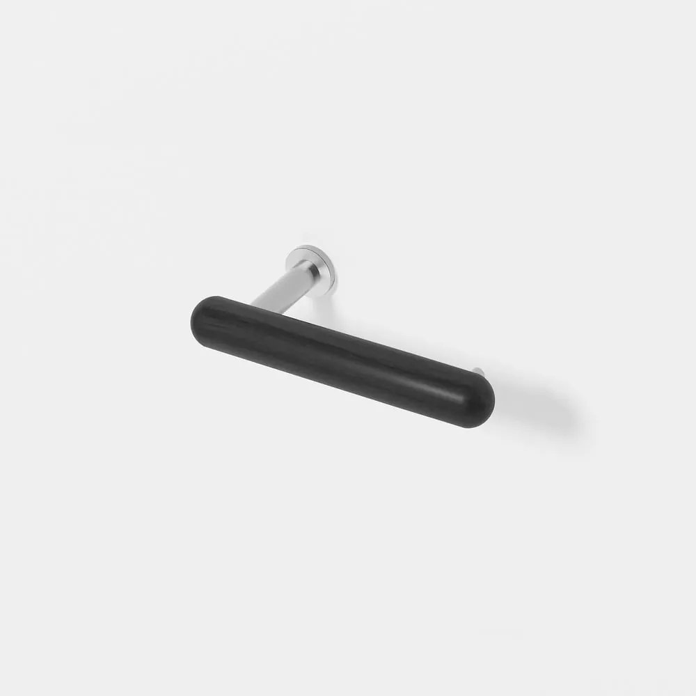 Монтиран на стената държач за тоалетна хартия от черен дъб Yoku - Wireworks