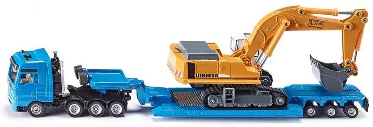 Siku - Играчка Heavy Haulage Transporter With Flat Bed Trailor 1847