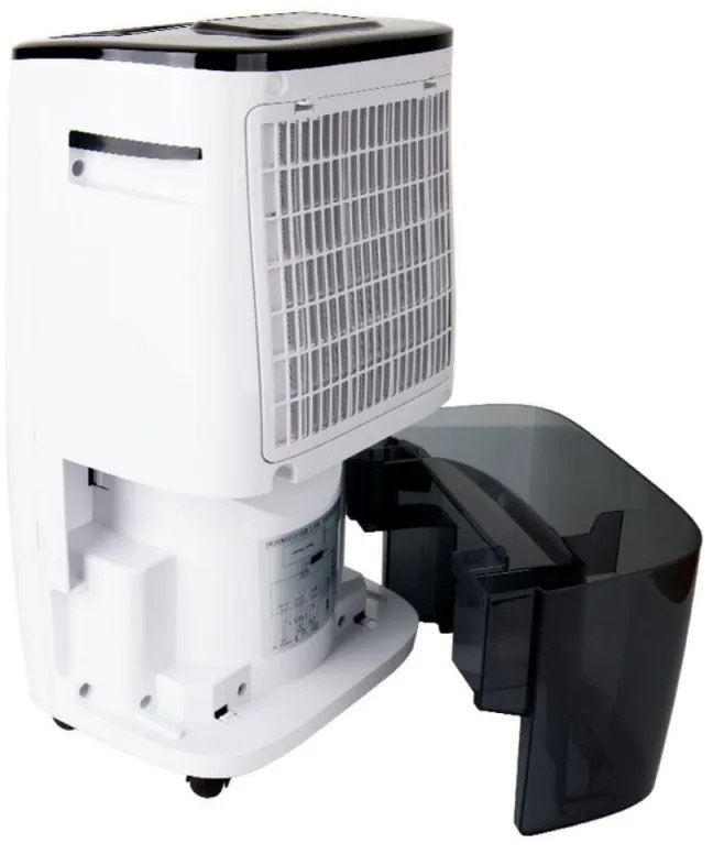 Влагоабсорбатор Finlux FDH-20E, 20л/24ч, 390W, 150 м3/ч, 3 л, 2 скорости, Карбонов и прахов филтър, Бял/черен