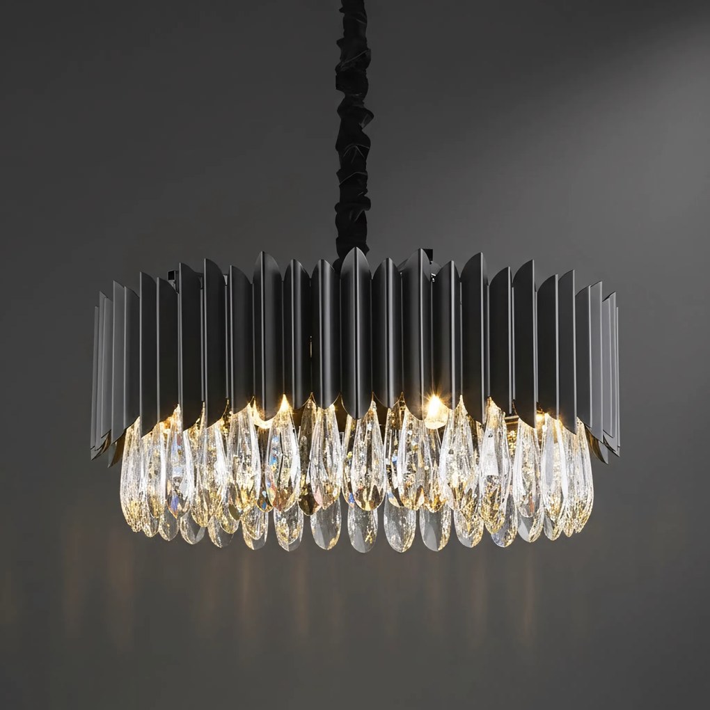 Лампа APP1657-8CP Black