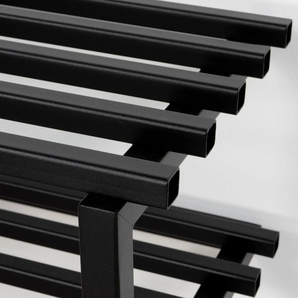 Черна метална висяща стойка за обувки 71x26x34 cm Marco – Spinder Design