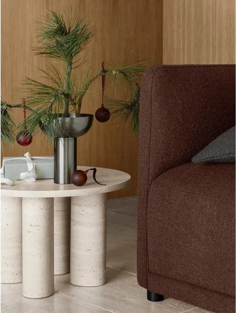 Сива ваза от неръждаема стомана (височина 21 cm) Miyabi – Blomus