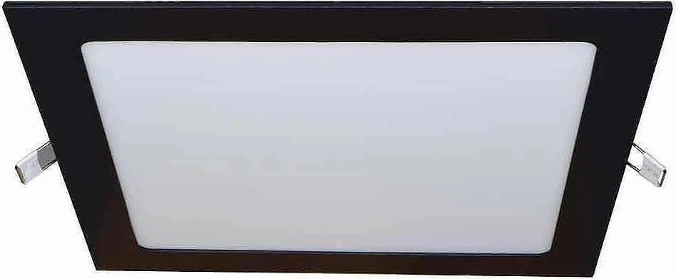 LED панел GRID, черен, 18W, 4000K