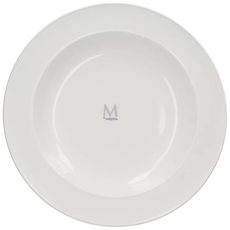 Бяла порцеланова дълбока чиния, ø 29,5 cm Ridget - Mikasa