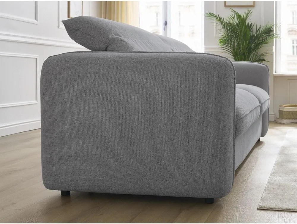 Тъмносин диван 216 cm Achille – Bobochic Paris