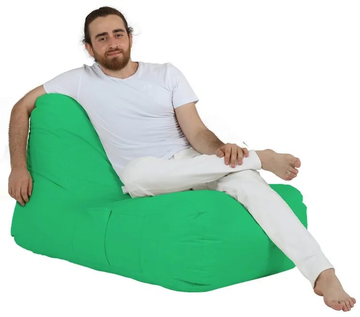 Градински пуф Trendy Comfort Bed Pouf, цвят Зелен
