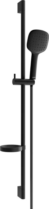 Mexen DS33 комплект плъзгащ се душ в черно - 785334583-70