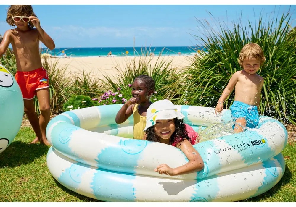 Надуваем басейн , ø 165 cm Smiley - Sunnylife