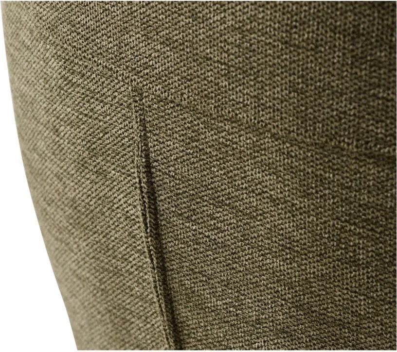 Зелен тапициран трапезен стол с подлакътници Roxana – Unique Furniture