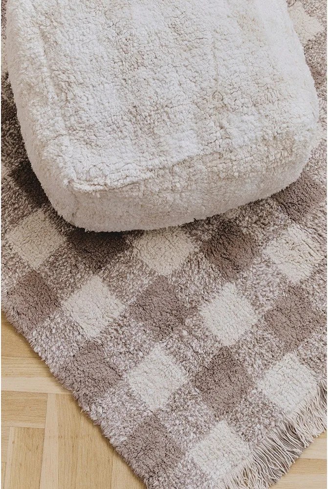 Бежов детски пуф Vichy – Lorena Canals